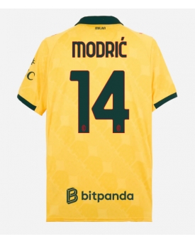 Billige Fotballdrakt AC Milan Luka Modric #14 Replika Tredjedrakt 2025-26 Kortermet Billige Fotballdrakt AC Milan Luka Modric #14 Replika Tredjedrakt 2025-26 Kortermet